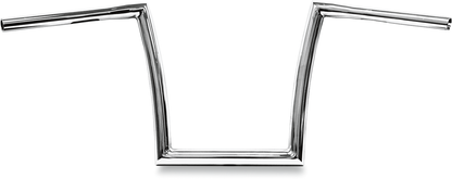 TODD'S CYCLE 1-1/4" Strip Handlebar - Strip - Fat Bobber - 12" Rise - Chrome 0601-2725