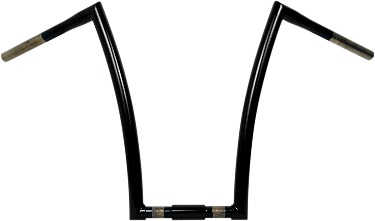 TODD'S CYCLE 1-1/4" Strip Handlebar - Springer - 17" Rise - Black 0601-2804