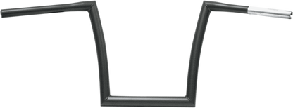 TODD'S CYCLE 1-1/4" Strip Handlebar - Fat Bobber - 12" Rise - Flat Black 0601-2807