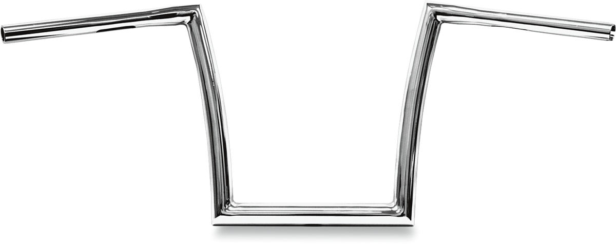 TODD'S CYCLE 1-1/4" Strip Handlebar - Fat Bobber - 14" Rise - Chrome 0601-3132