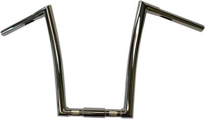 TODD'S CYCLE 1-1/4" Strip Handlebar - Springer - 14" Rise - Chrome 0601-3572