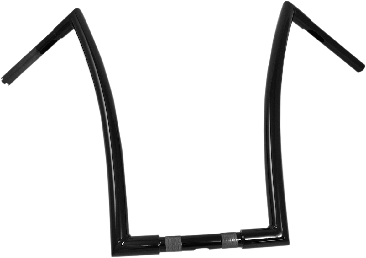 TODD'S CYCLE 1-1/4" Strip Handlebar - 20" Rise - Black 0601-3977