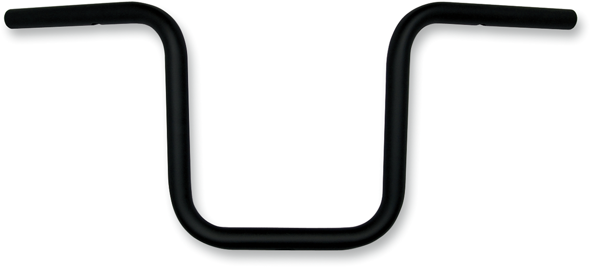 TODD'S CYCLE 1" Beater Bar Handlebar - 10" - Flat Black 0601-4673