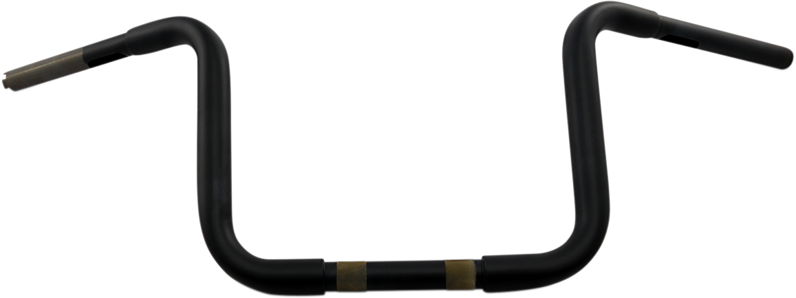 TODD'S CYCLE 1-1/4" Beater Bar - 10" - Matte Black 0601-4676