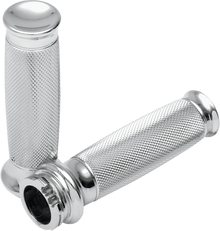TODD'S CYCLE Grips - Vice - Knurled - Chrome VGK-1