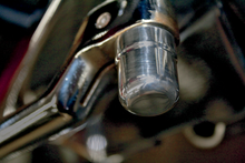TODD'S CYCLE Shifter Spline Cover - Chrome 1602-0406