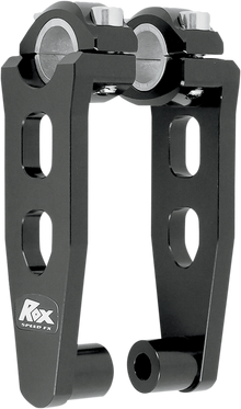 ROX SPEED FX Elite Pivoting Handlebar Risers for 7/8" and 1-1/8" Handlebars - 5" - Black 1R-P5SEK