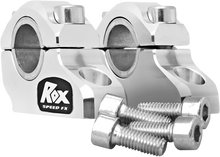 ROX SPEED FX Pro-Offset Elite Block Handlebar Risers - 1-1/4" - Chrome 3R-B12POE