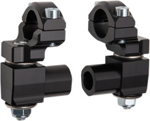 ROX SPEED FX Anti-Vibration 2" Pivot Handlebar Risers - 1-1/8" - Black 1R-AV2PPK
