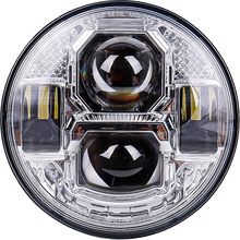 5 3/4" Led Headlight Rugged Ultra View Chrome