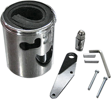 RIVCO PRODUCTS Cup Holder - Can-Am Spyder - Chrome CA400C