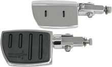 RIVCO PRODUCTS Flatfoot Wide Pegs - Chrome PEGSW