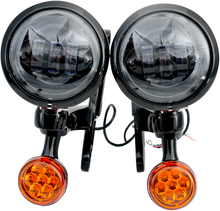RIVCO PRODUCTS LED Turn/Run Lights - 4-1/2" - Black/Black MV195
