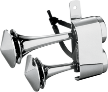 RIVCO PRODUCTS Dual - Air Horns - Chrome AHHD