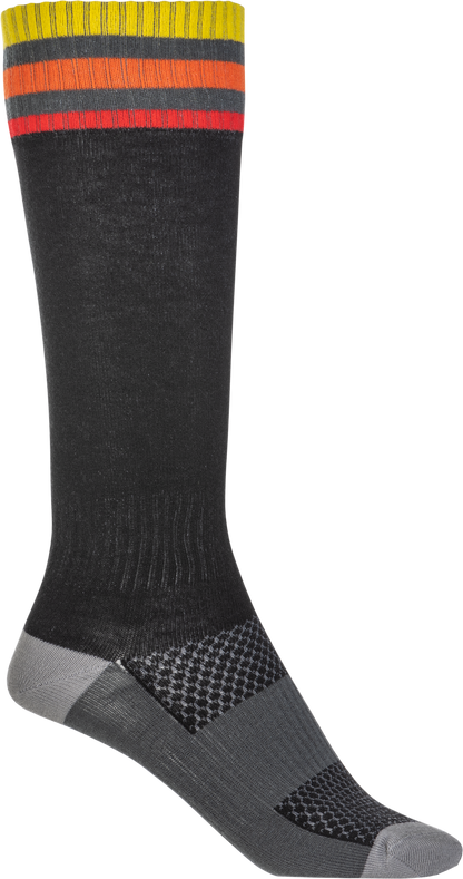 Mx Socks Thin Black Lg/Xl