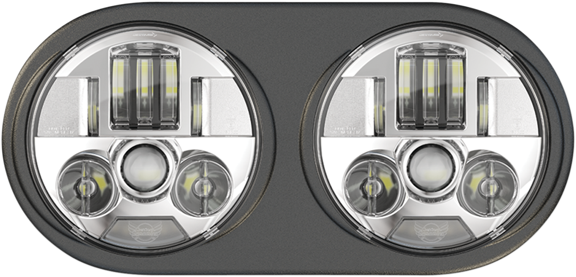 CUSTOM DYNAMICS ProBeam® LED Headlight - FLTR - Chrome PB-RG13-C