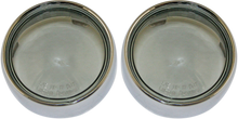 CUSTOM DYNAMICS Bullet Signal Lenses - Chrome/Smoke PB-B-BEZ-CS