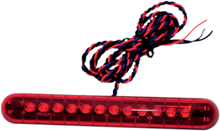 CUSTOM DYNAMICS Dual Intensity LED Light Bar - Non-Sequential with Flashing Brake - Red LB03