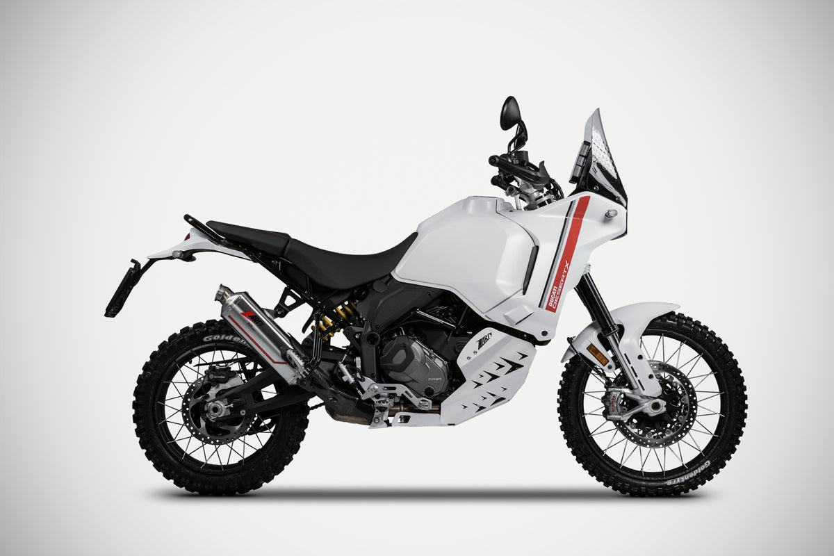 ZARD SABBIA Slip-on Exhaust for Ducati DesertX