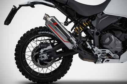 ZARD SABBIA Slip-on Exhaust for Ducati DesertX