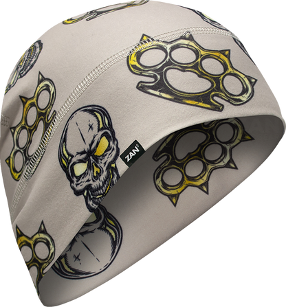 ZAN HEADGEAR SportFlex® Beanie - Greige Spiked Brass Knuckles WHLL211