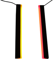 CUSTOM DYNAMICS Plasma Rod - 8" - Red/Amber GENMPLASMA-DCPR