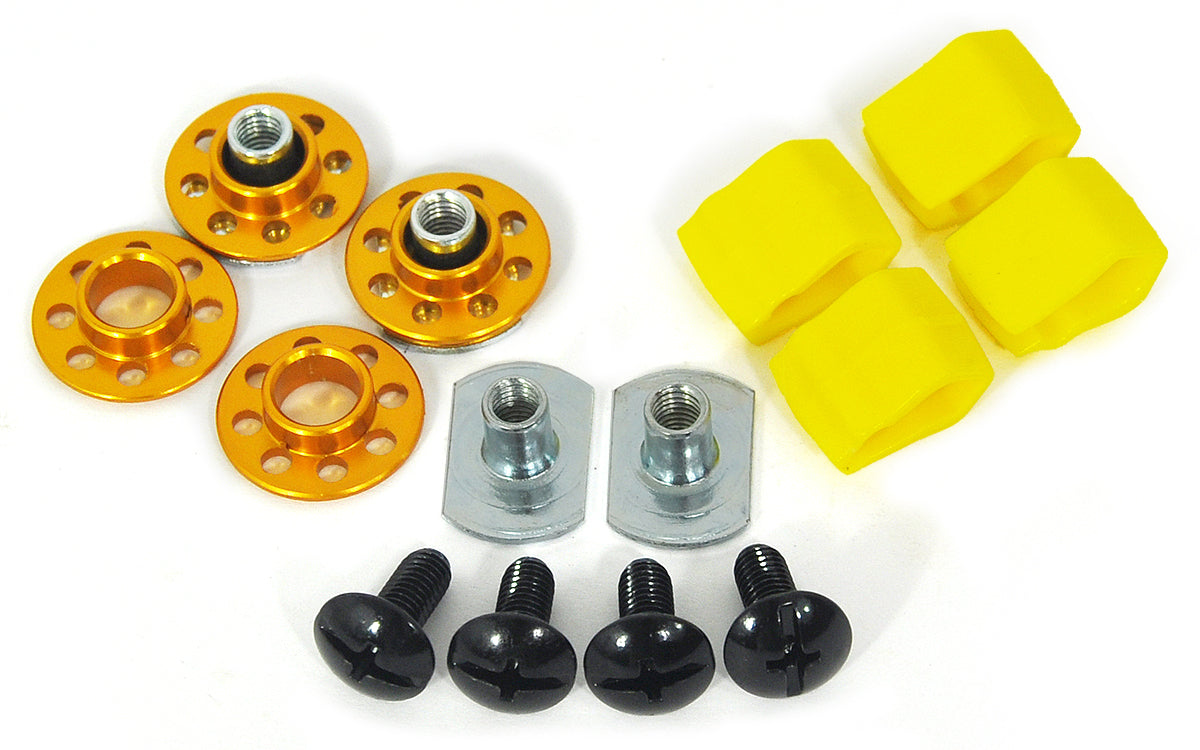Replacement Hardware Rebound Black/Silver