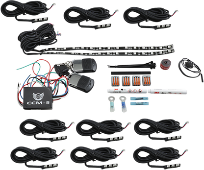 CUSTOM DYNAMICS Full Lighted Engine Kit - Indian CD-IND-TMWK1