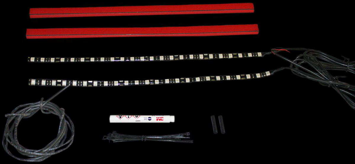 CUSTOM DYNAMICS MagicFLEX®2 Wheel Light - Indian - Red M2WK1-IND-RED