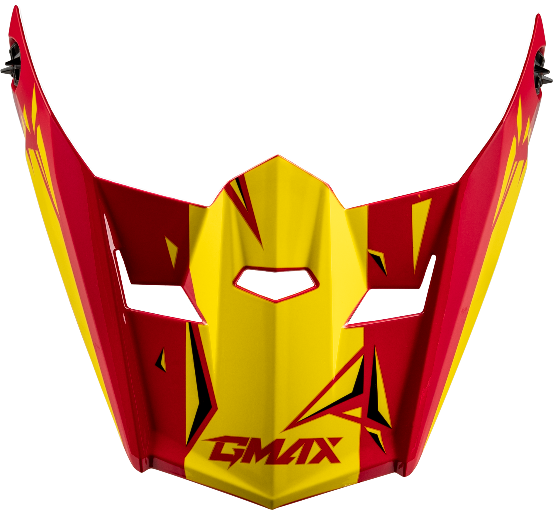 Youth Mx 46y Unstable Visor Red/Yellow Ys Yl