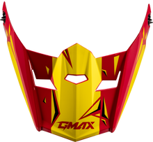 Youth Mx 46y Unstable Visor Red/Yellow Ys Yl