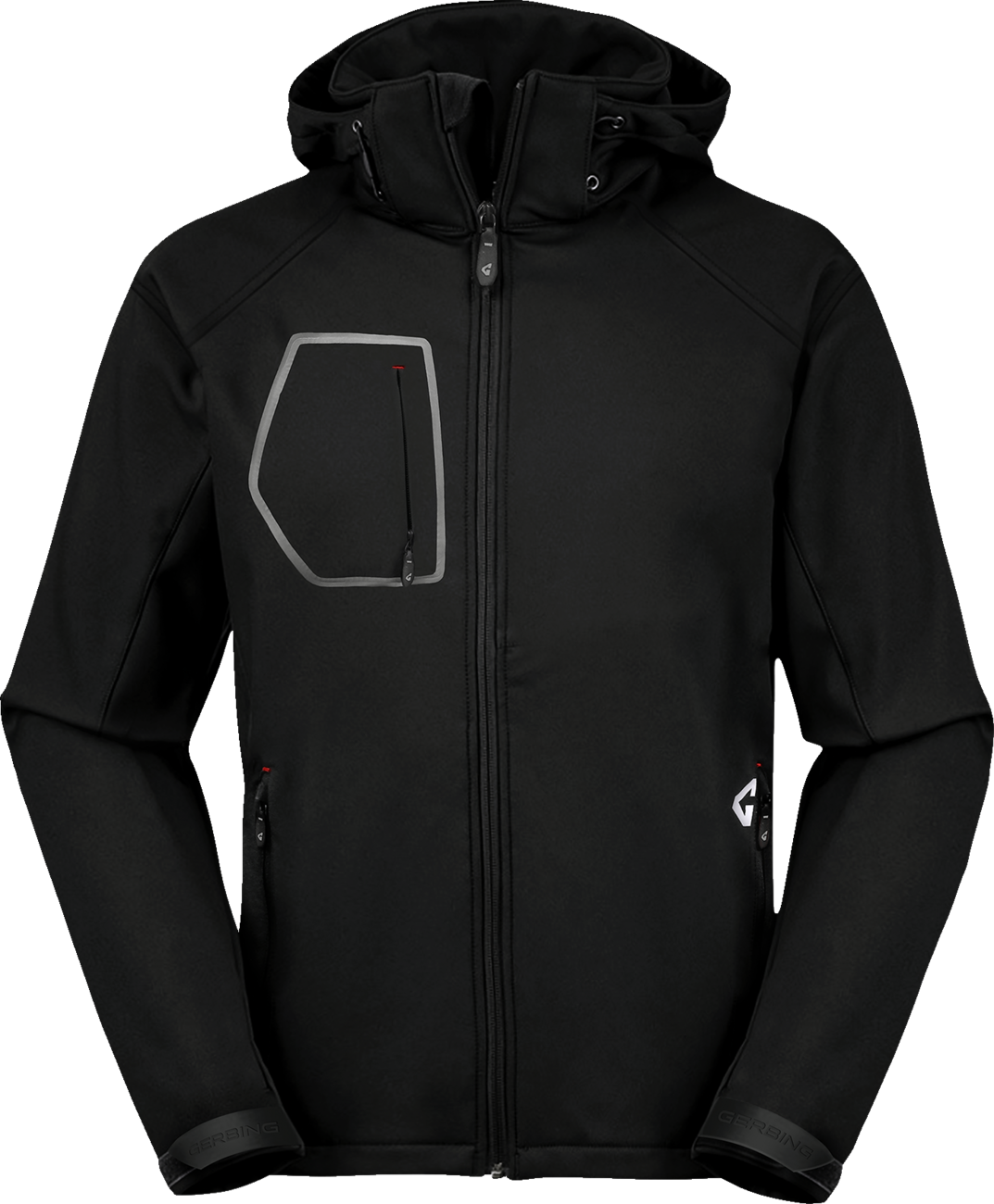 GERBING HEATED CLOTHING 7V Torrid Softshell Heated Jacket 2.0 - Black - Small GER-TJKT-7V-M-B-S