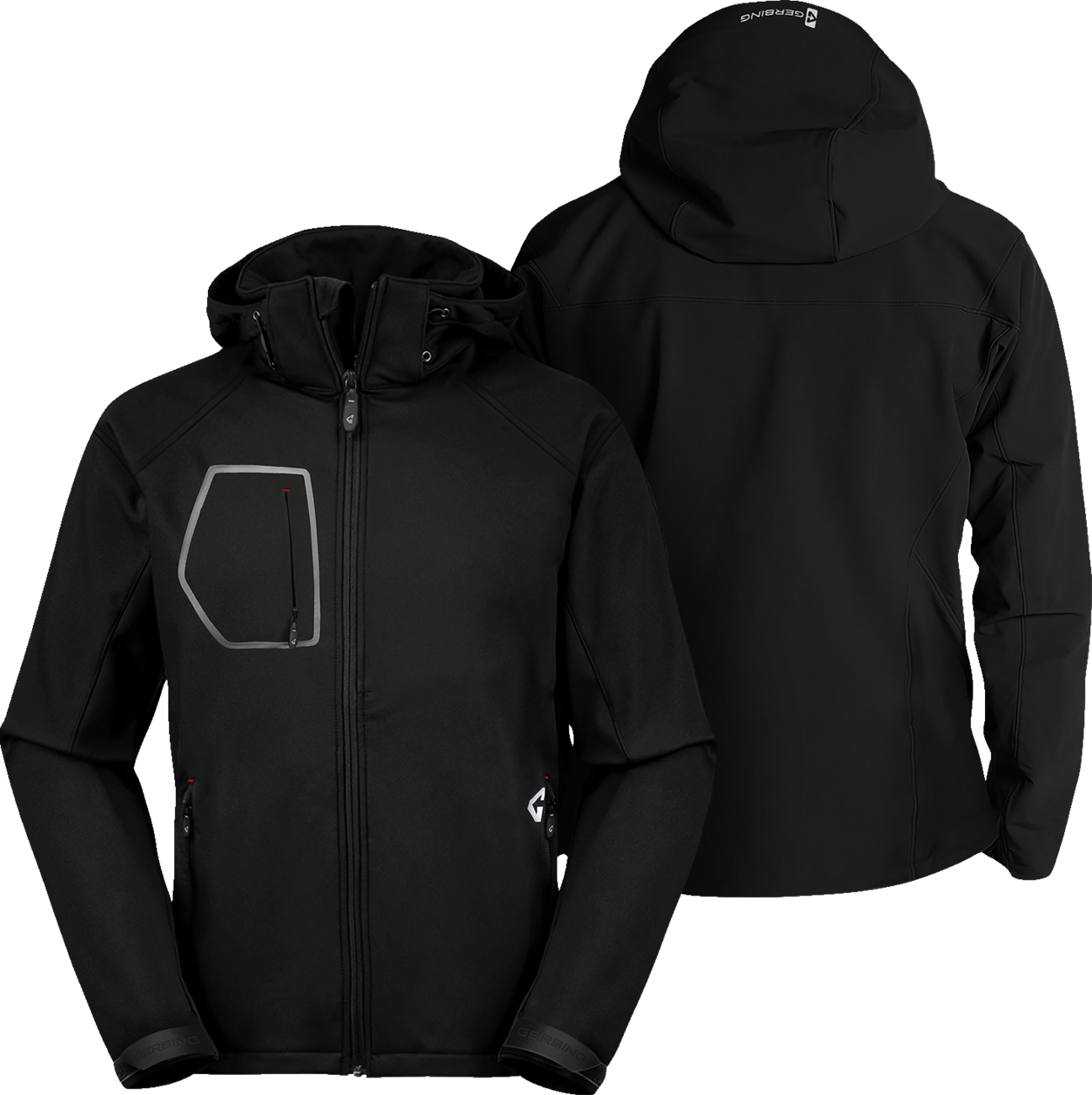 GERBING HEATED CLOTHING 7V Torrid Softshell Heated Jacket 2.0 - Black - 2XL GER-TJKT-7V-M-B-XXL