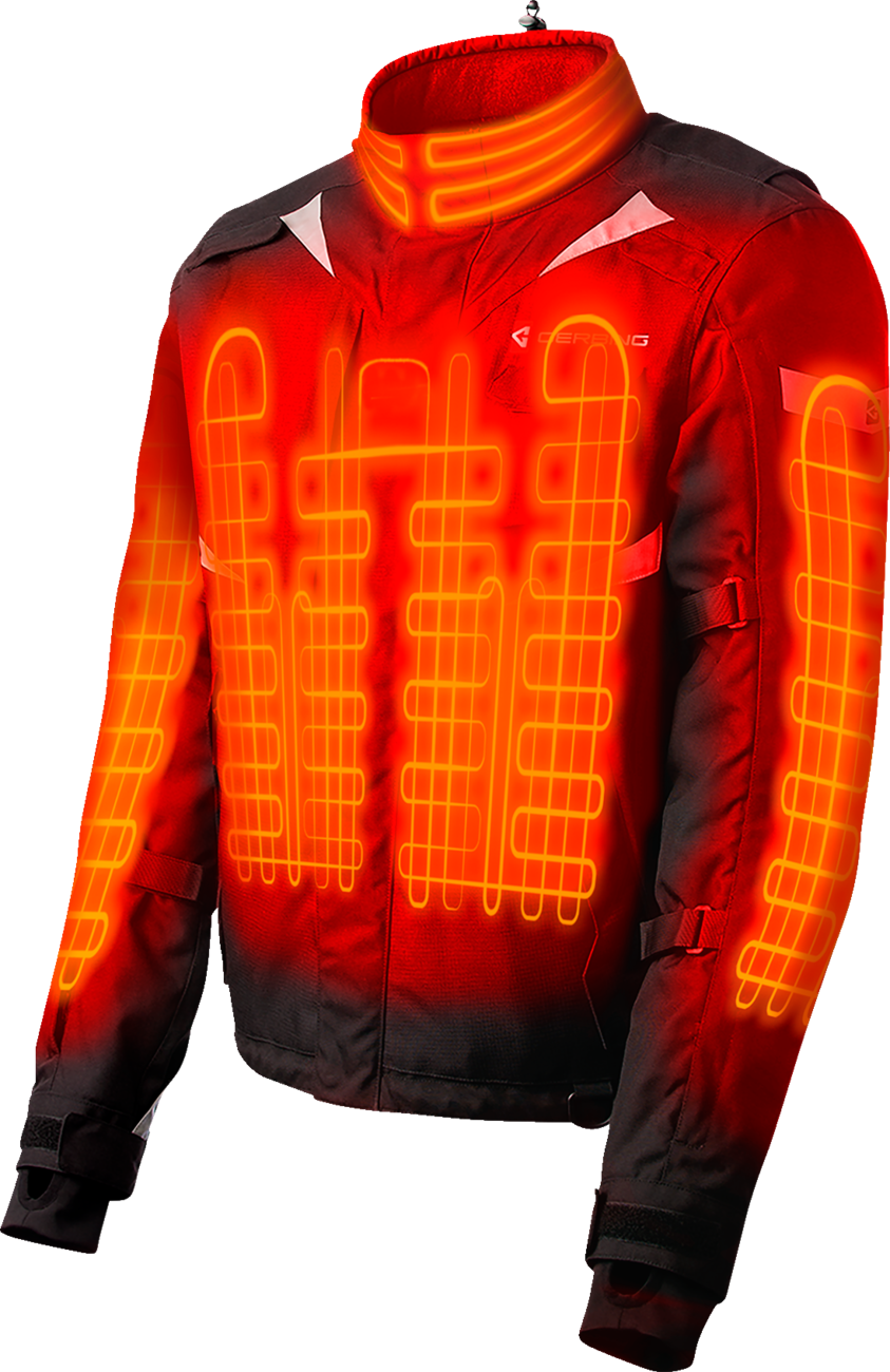 GERBING HEATED CLOTHING 12V EX Pro Heated Jacket - Black - 2XL G1215MJKT20200110981