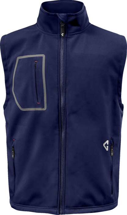 GERBING HEATED CLOTHING 7V Torrid Softshell Heated Vest 2.0 - Navy - XL GER-TVST-7V-M-N-XL