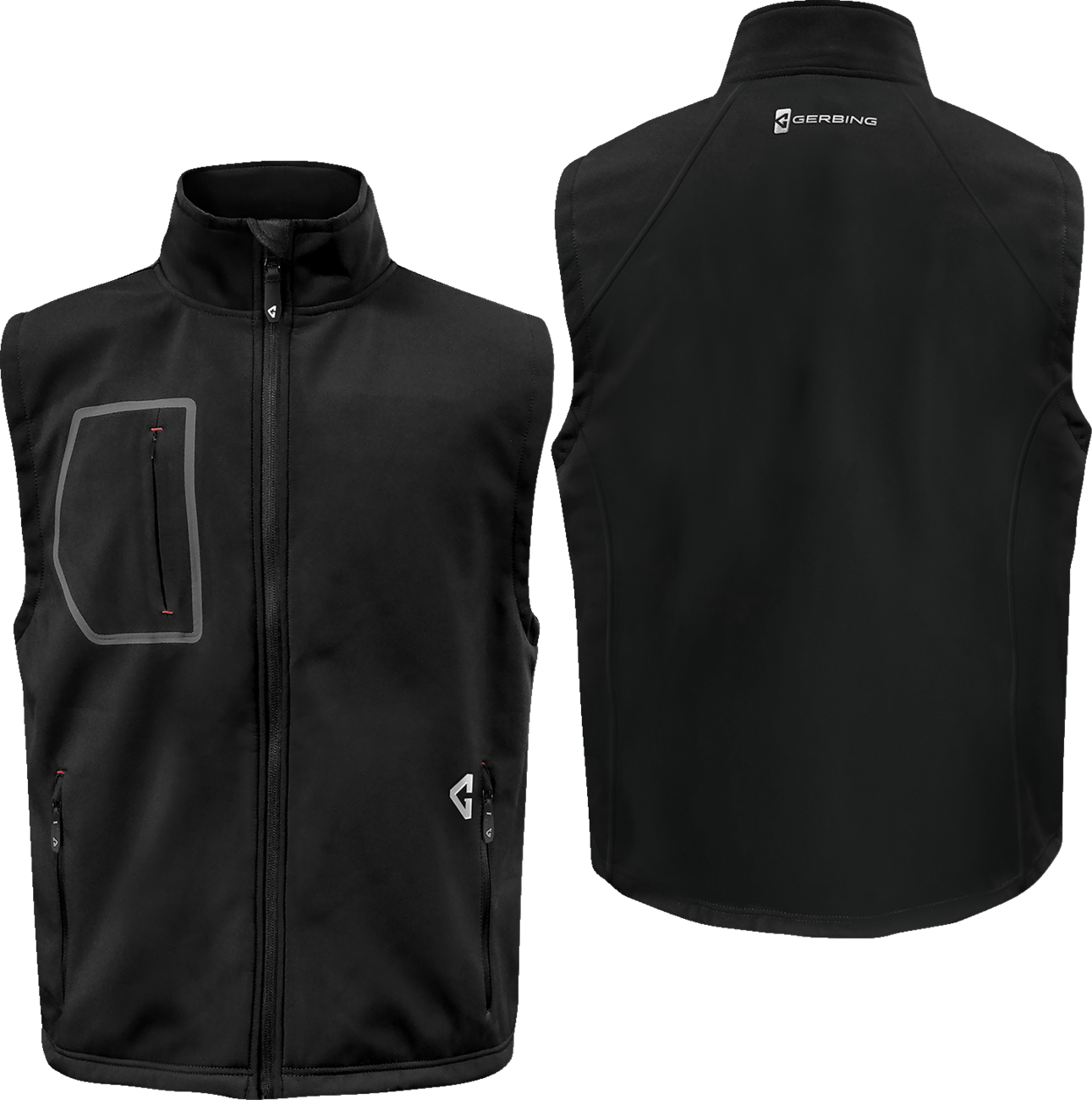 GERBING HEATED CLOTHING 7V Torrid Softshell Heated Vest 2.0 - Black - 2XL GERTVST7VMBXXL