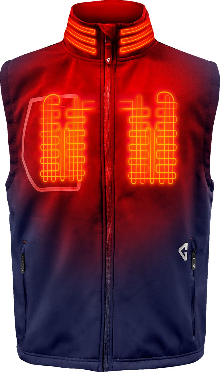 GERBING HEATED CLOTHING 7V Torrid Softshell Heated Vest 2.0 - Navy - XL GER-TVST-7V-M-N-XL