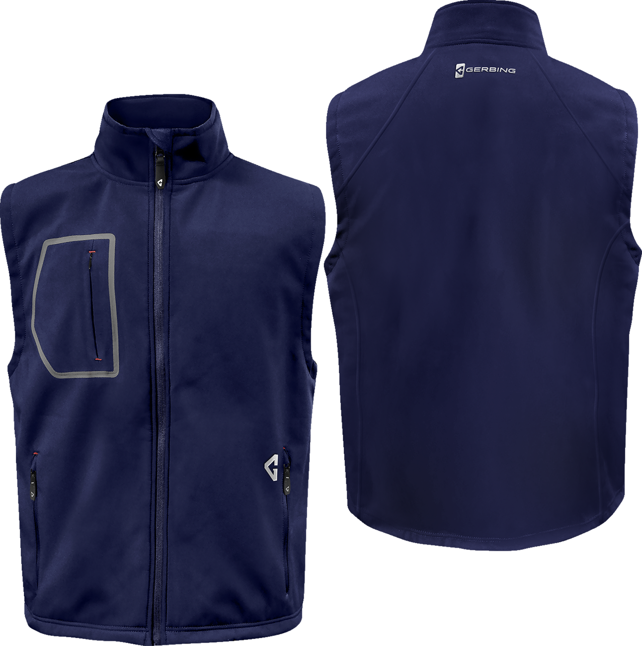 GERBING HEATED CLOTHING 7V Torrid Softshell Heated Vest 2.0 - Navy - XL GER-TVST-7V-M-N-XL