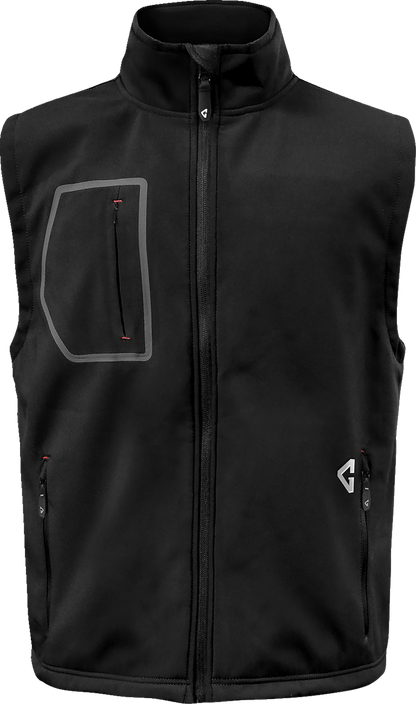 GERBING HEATED CLOTHING 7V Torrid Softshell Heated Vest 2.0 - Black - Small GER-TVST-7V-M-B-S