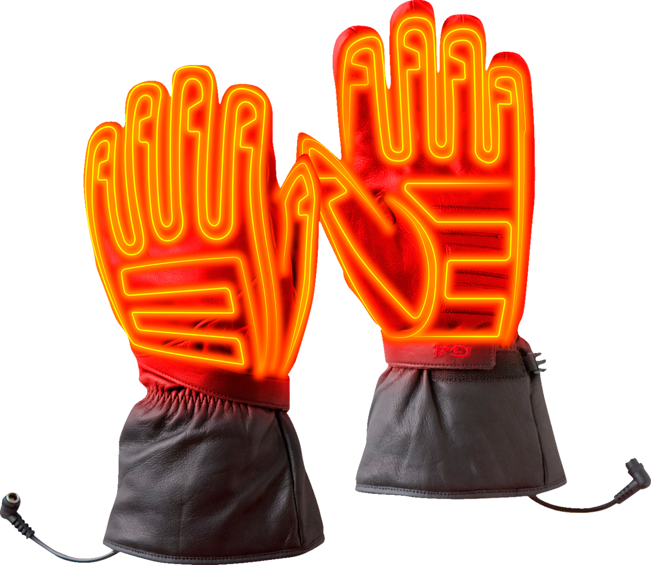 GERBING HEATED CLOTHING 12 V G4 Heated Gloves - Black - Large G1215MGLV10100110976