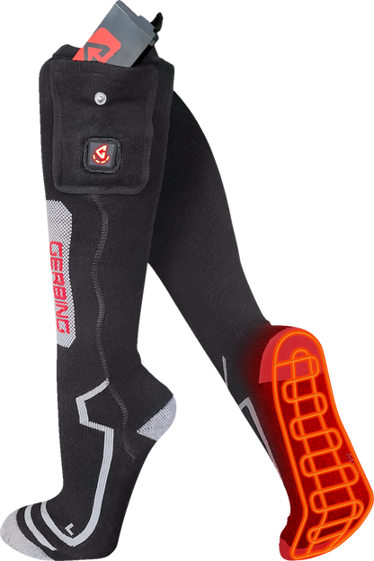 GERBING HEATED CLOTHING 7V Wool Heated Socks - Small/Medium GER-SK-7V-W-S-M