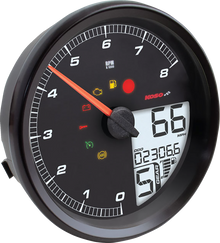 KOSO NORTH AMERICA HD-05 Multifunction Meter - Black BA072010