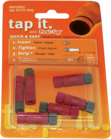 CUSTOM DYNAMICS Posi-Lock Wire Connectors 20-22 Gauge - 6PK 604