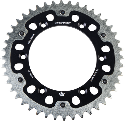Rear Sprocket Hybrid 44t Blk/Sil