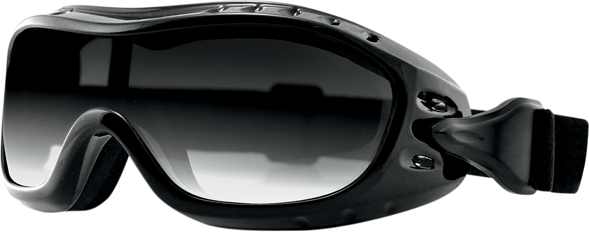 BOBSTER Night Hawk II Goggle - Gloss Black - Smoke Photochromic Lens BHAWK02
