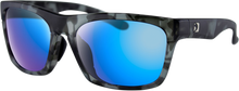 BOBSTER Route Sunglasses - Matte Gray - Purple HD Light Blue Revo Mirror Lens BROU003H