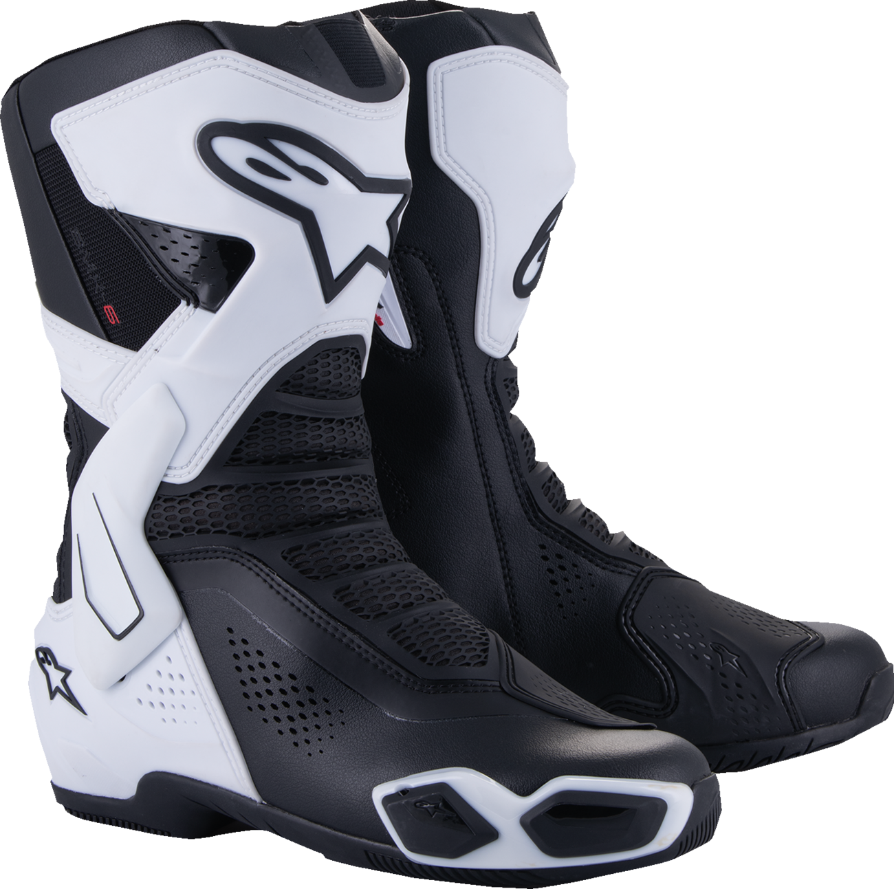 ALPINESTARS Stella SMX-6 V3 Vented Boots - Black/White - US 5 / EU 36 2223425-21-36