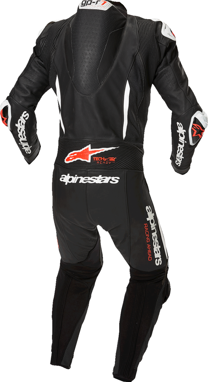 ALPINESTARS GP-R7 1-PC Leather Suit - Black/White/Red Fluo - US 50 / EU 60 3150125-1231-60