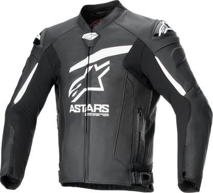 ALPINESTARS GP Plus R v4 Airflow Leather Jacket - Black/White - US 46 / EU 56 3100624-12-56