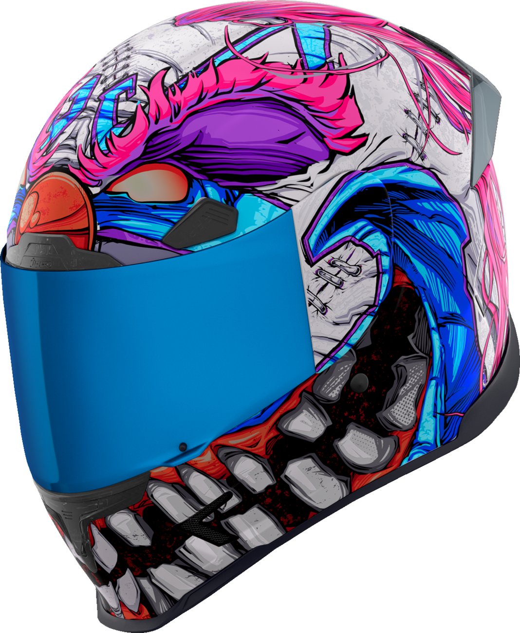 ICON Airframe Pro™ Helmet - Krazy Klown 2 - Pink - Small 0101-17675